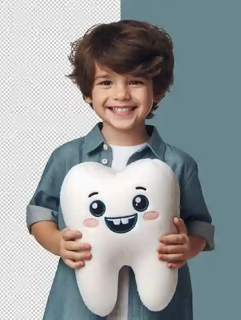 معاینه دندان شیری توسط دندانپزشک کودکان