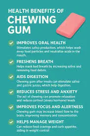 فواید آدامس بدون قند برای سلامت دندان‌ه